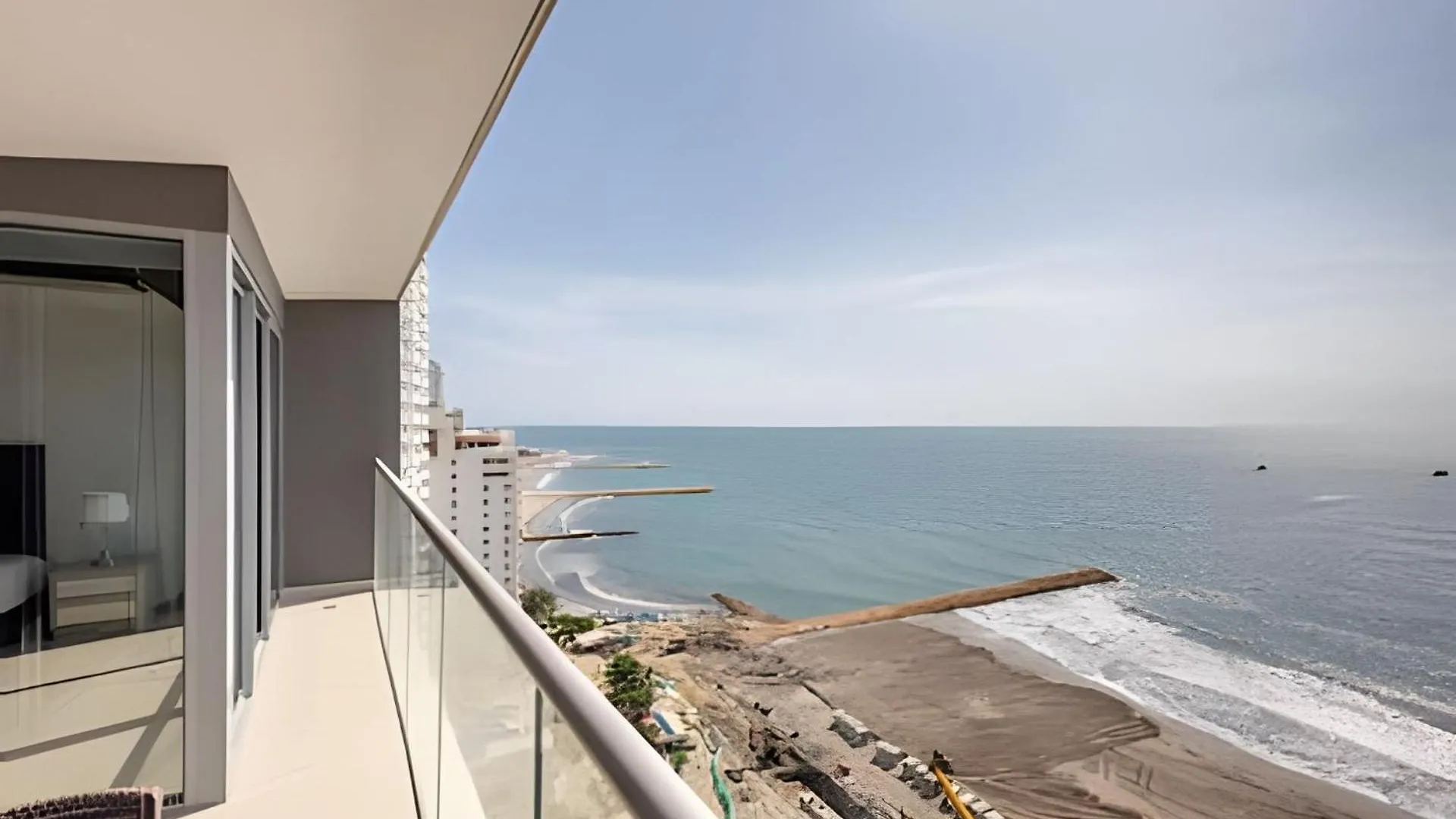Apartment Sea View And Historic Center “Morros City” 2Br Cartagena